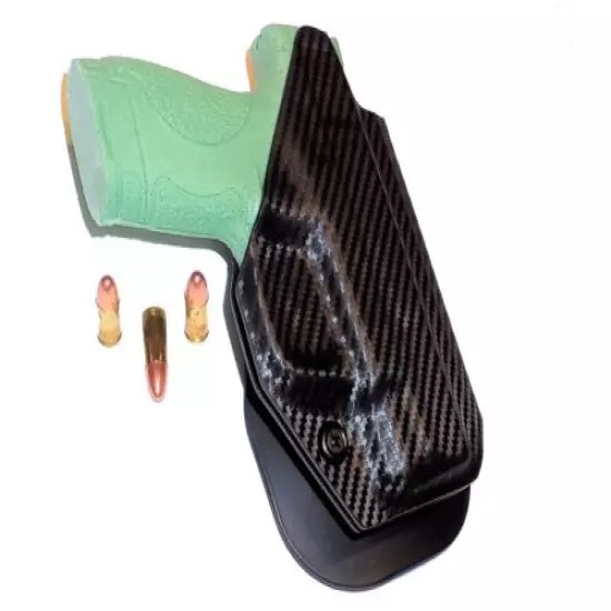 Aggressive Concealment MPS9OWB OWB Paddle Holster S&W Shield/Shield 2.0 9/40