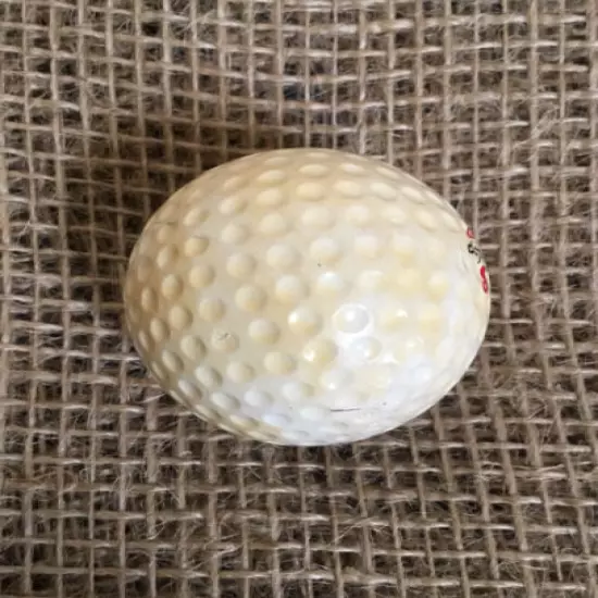 RARE LOGO Dunlop Tuf Fli #8 Red Triangle Vintage Golf Ball RARE