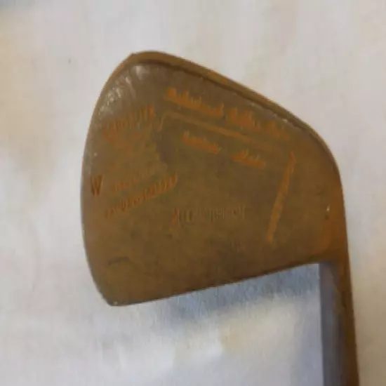 Vintage RH Kro-Flite Hickory Wood Shafted Golf Club- M. I. HARRISON--6 iron-36"