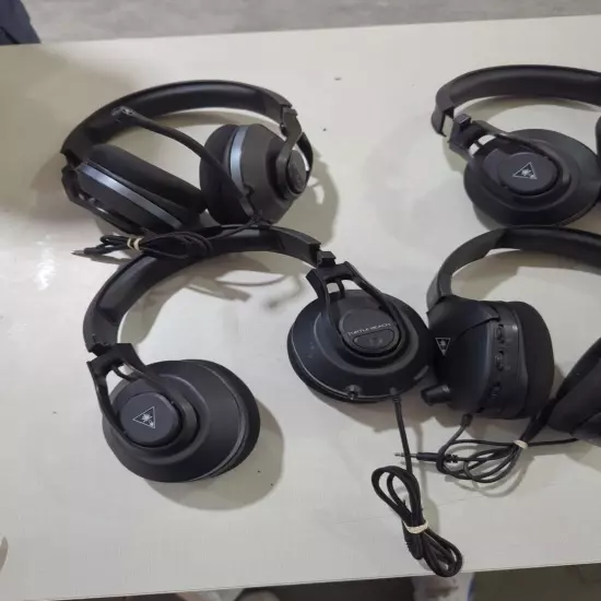 4 Turtle Beach Recon Wired Over-Ear Gaming Headsets (3613)