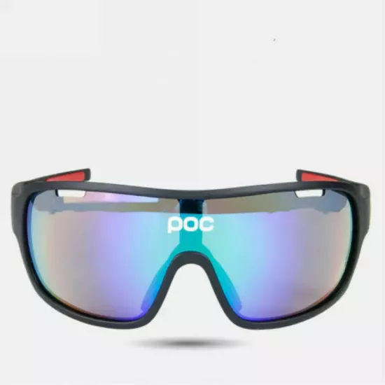 POC Polarized Sports cycling Sunglasses bike glasses riding goggles with 5 lens