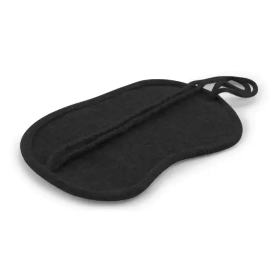 Jet&Bo 100% Cashmere Travel Set: Blanket, Eye Mask, Socks, Carry Case Black