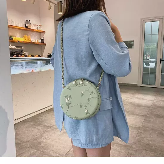 Pu Leather Crossbody Bags Women Shoulder Bag Flowers Female Handbags Travel