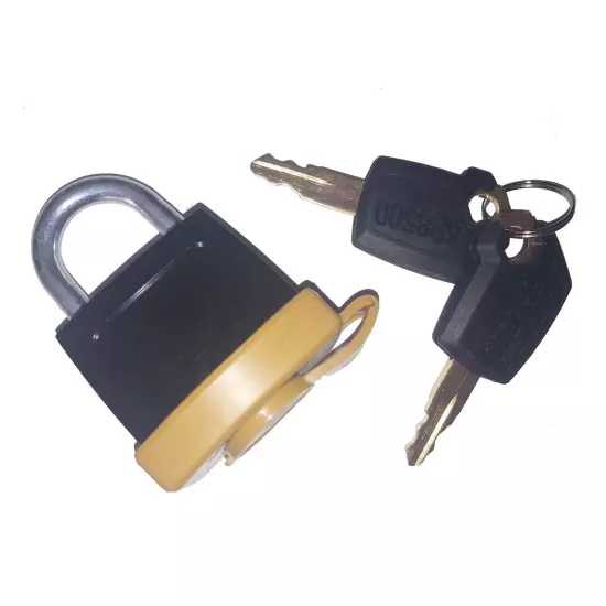 Padlock 246-2641 2462641 & Key 5P8500 for Caterpillar 725 730 735 740 D250E D...