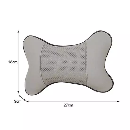 Protective Car HeadRest Bone Pillow for Impact Prevention while Driving