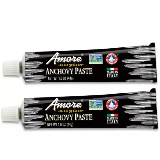 Amore Italian Anchovy Paste - 1.6 oz Pack of 2