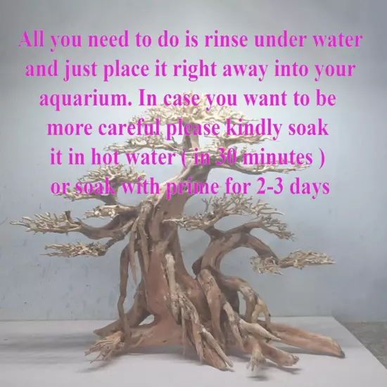 Drift wood bonsai tree aquarium hardscape aquascape driftwood fish tank decor