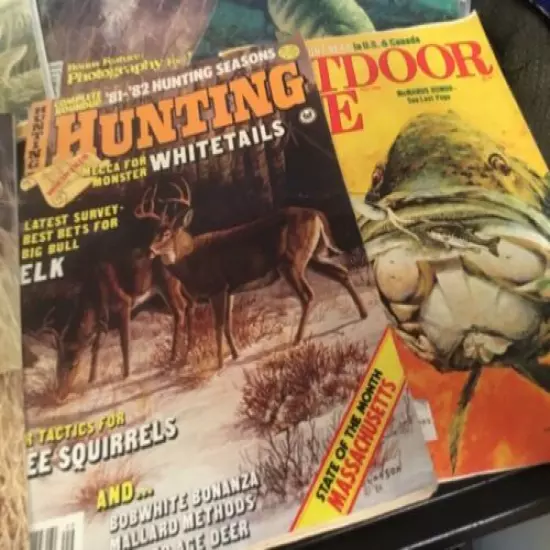  Assorted Lot of Vintage Hunting Magazines