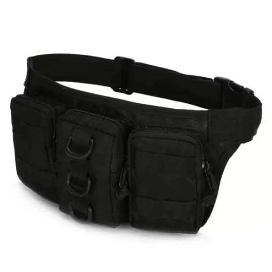 Outdoor Utility Tactical Waist Pack Pouch Military Camping Hiking Waist Pack