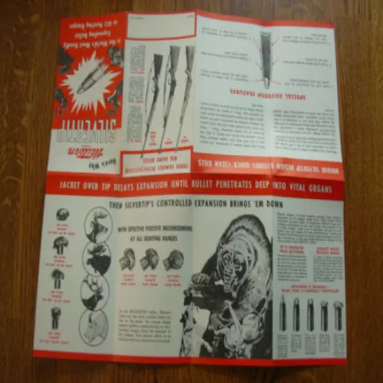 VINTAGE WESTERN SILVERTIP FORM F-6 BROCHURE