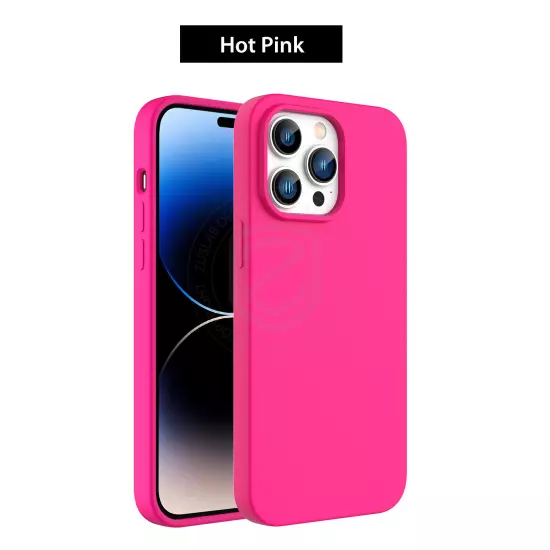 For iPhone 15 14 13 12 11 Pro mini XS Max XR X 8 7 Plus Case Silicone Shockproof