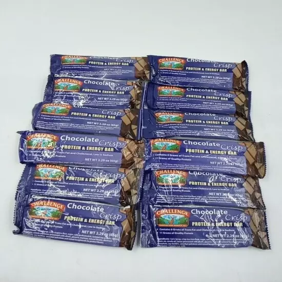 12 Pack APACK Challenge Bars Energy dessert Bar Chocolate MRE Camping Hunting