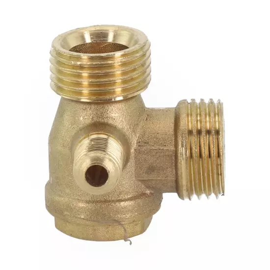 Reliable Copper Check Valve for Air Compressor Easy Installation 20x20x10mm