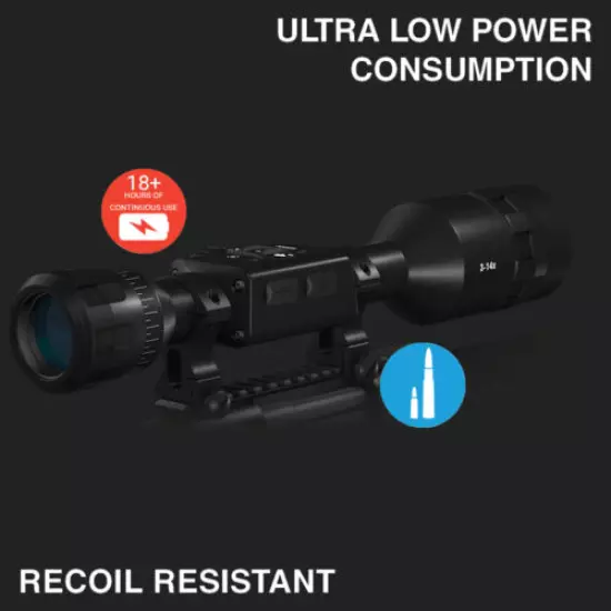 Refurbished ATN X-Sight 4K Pro 5-20x Smart Day/Night Rifle Scope