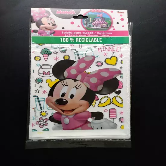 Minnie Mouse Loot Treat Bags For Party Favors 25 Bags Total