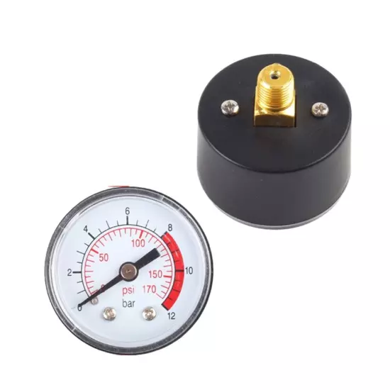 Accurate Measurement Tool for Air Pressure in Compressors 0 170 PSI 0 12 Bar