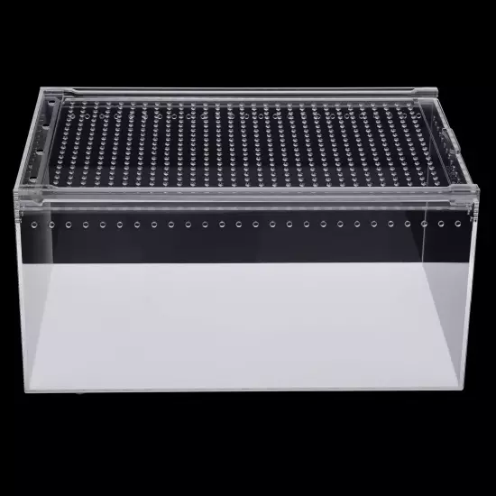 Acrylic Reptile Cage Pet Feeding Tank For Lizard Turtle Insect Breeding Cage