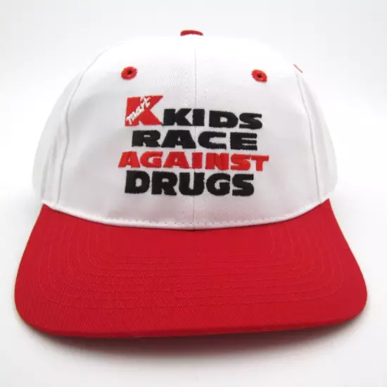 New Old Stock Vtg Kmart Kids Race Against Drug Trucker Snapback Hat