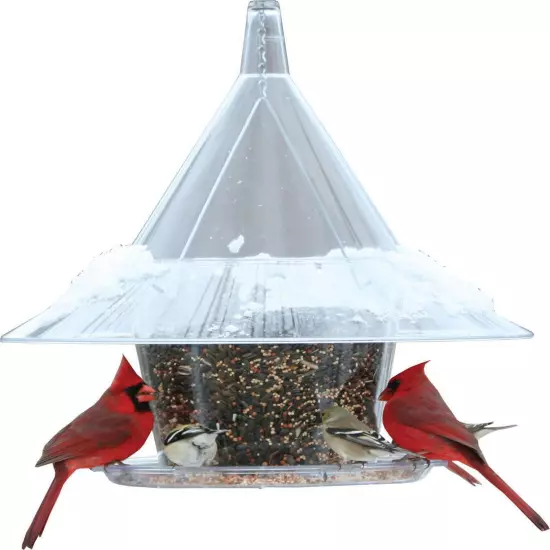 Arundale Products Inc. Mandarin Sky Cafe Bird Feeder Null Clear