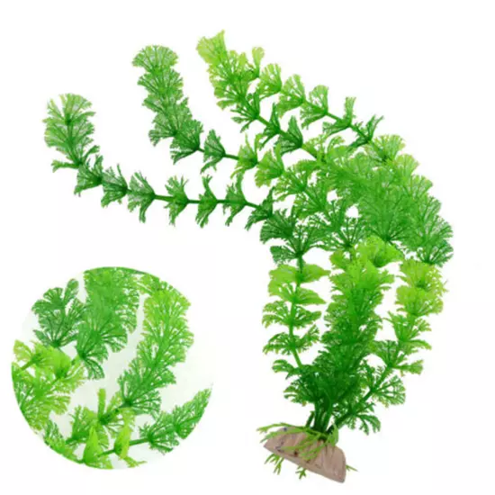 Green Aquarium Plants Water Grass Ornament Plant Fish Tank Plastic Decoration