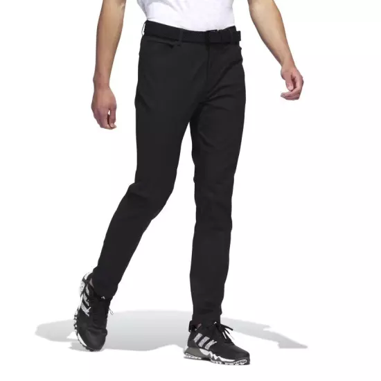 NEW Mens $100 ADIDAS Go To 5 Pocket Tapered Golf Pants HR7924 Black 40 x 32