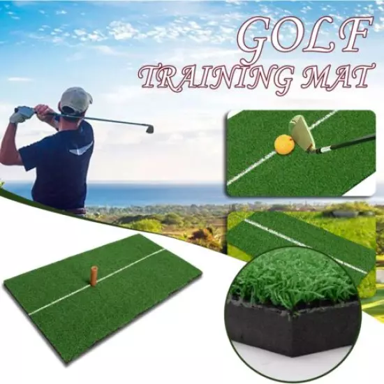 Backyard Golf Mat Golf Training Aids Hitting Pad Practice Grass Mats Golf New