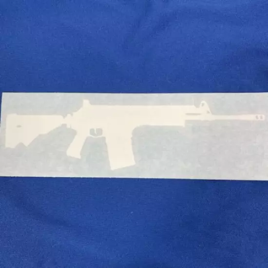 IWI Galil ACE 308/762, Official Die cut Decal Sticker, White. Uzi Jericho Tavor 