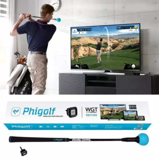 Phigolf Mobile Home Smart Screen Golf Simulator Swing Trainer WGT Edition #Track