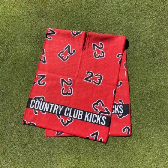 23 MJ inspired golf microfiber towel