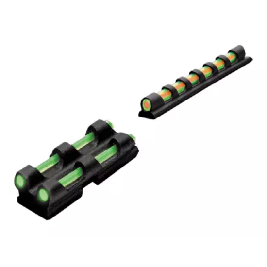 STEVENS 301 Dual Color Fiber Optic Sights for Ventilated Rib Barrels TruGlo