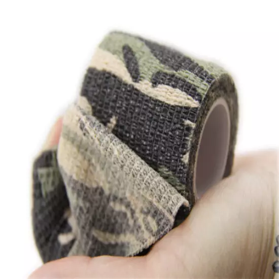 5pcs/set 5CMx4.5M Hunting Camping Camouflage Stealth Tape Waterproof Wraps