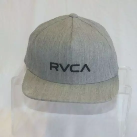 RVCA Gray with embossed black RVCA logo Cap dri-fit