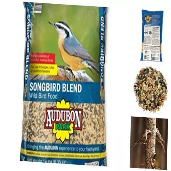  12241 Songbird Blend Wild Bird Food, 14-Pounds 