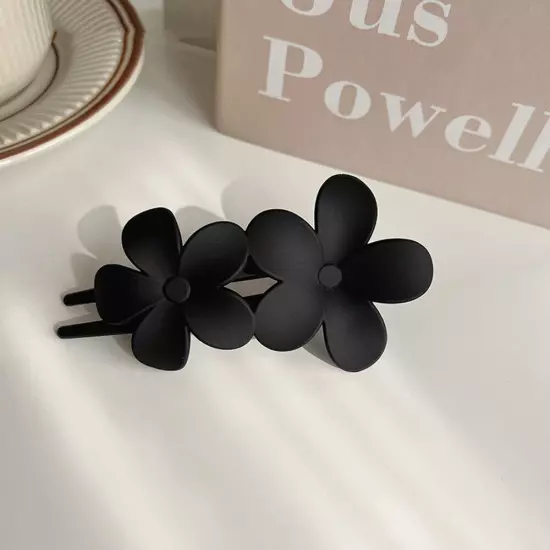 Women Girl Flower Large Duckbill Clip Hair Claw Clamp Ponytail Hairpin Barrettes