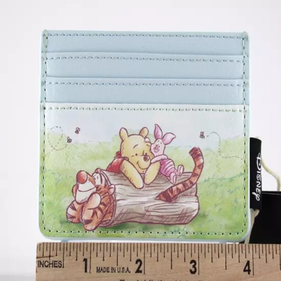 Loungefly Winnie The Pooh Tigger In Log Cardholder Eeyore Faux Leather New 2024