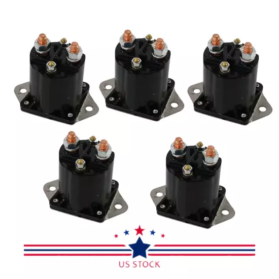 5pcs 36Volt Solenoid For 1976-1998 Club Car DS Golf Cart Part 4 Terminal ClubCar