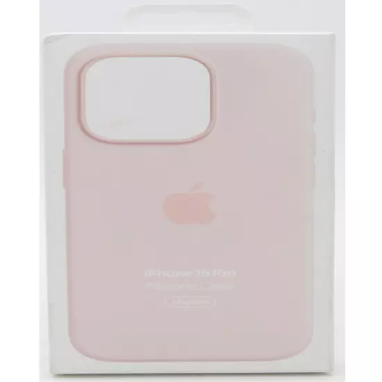 Genuine Apple Silicone Soft Case with MagSafe for Apple iPhone 15 Pro 6.1"