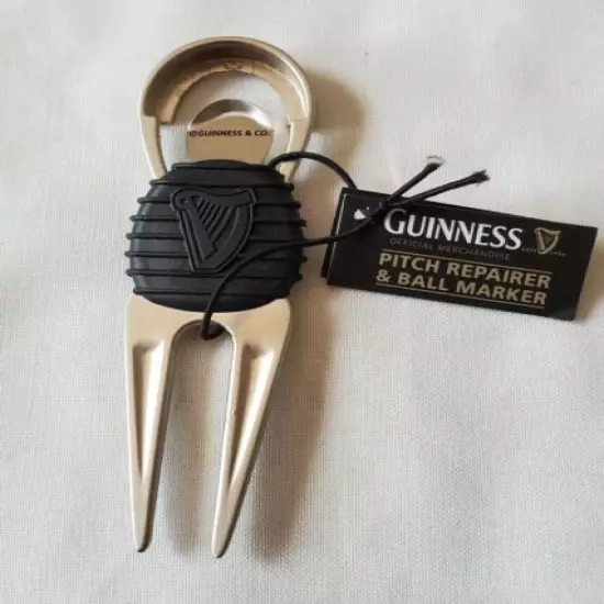 Golfer Dad? Authentic Guinness Golf Pitch Repair & Marker NWT BOUGHT IN IRELAND 