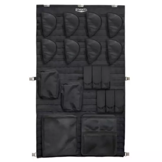 Stealth Molle Gun Safe Door Organizer Pistol Kit Customizable Storage Large