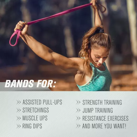 Pull Up Assist Band - Premium Resistance Band for Pull Up Assistance, Resista...