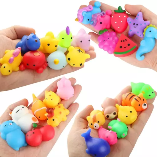 30pcs Squishies Squishy Toys Mochi Squishy Toy for Kids Party Favors Mini Kawa