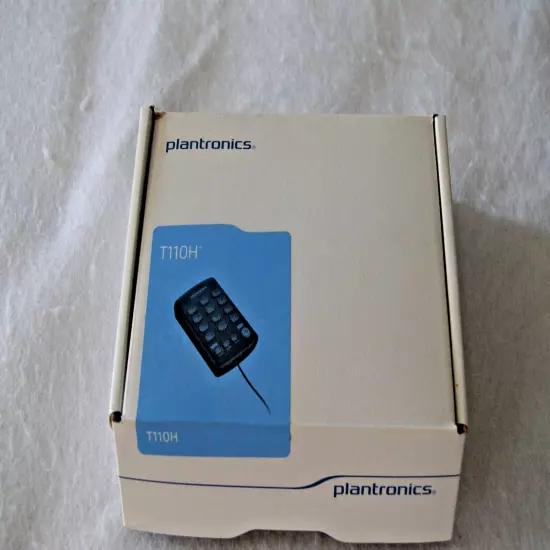 Plantronics T110H Telephone Key Pad Base and Cords NEW