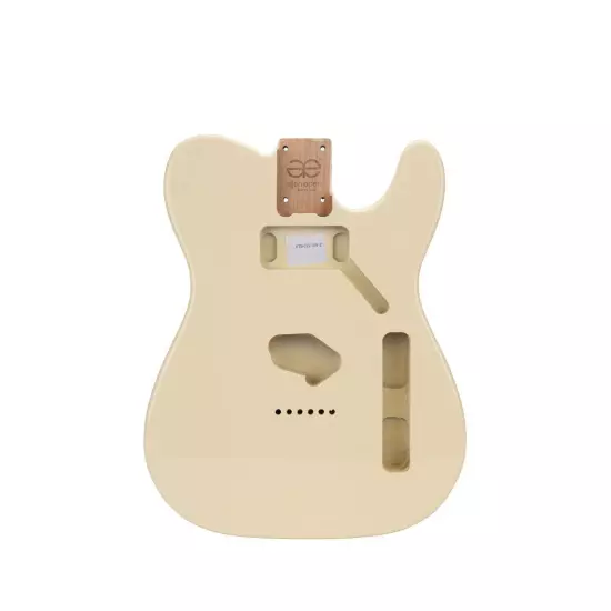 AE Guitars® T-Style Alder Replacement Guitar Body Vintage White