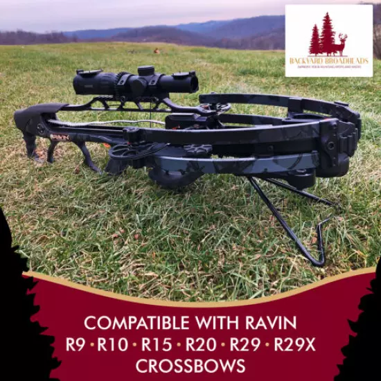 ALL NEW 4N1 Lite Ravin Crossbow Hanger Bipod Rest and Kickstand four in one