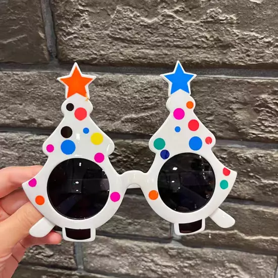 Christmas Glasses Funny Christmas Tree Glasses Toys for Adults And Children Cute