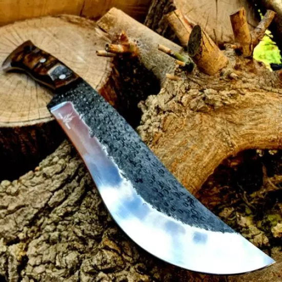 42 cm ''COLD BLUE 80 CRV 2" FORGED HUNTER'S BEAUTIFULLY FORGED SURVIVAL CHOPPER