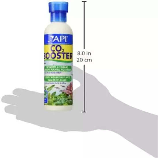 CO2 plant Booster, liquid carbon for planted aquarium 8 oz, API