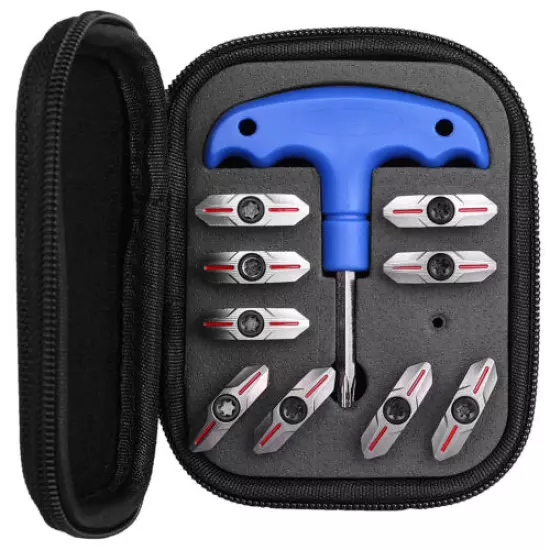 9PCS Golf Weights&Wrench Fit Ping G410 SFT Plus Driver 4,6,8,10,12,14,16,18,20g