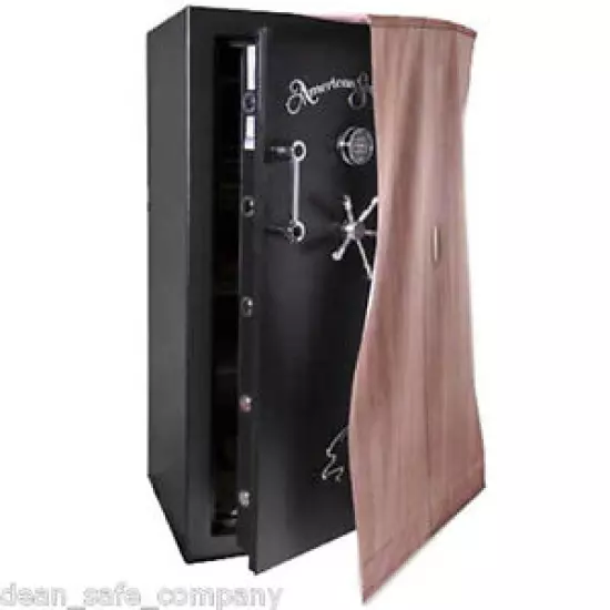 Gun Safe Disguise Concealment Cloak Hidden American Security Wooden Cabinet 7250