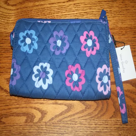 Vera Bradley FRONT ZIP WRISTLET wallet credit card holder case clutch travel NEW